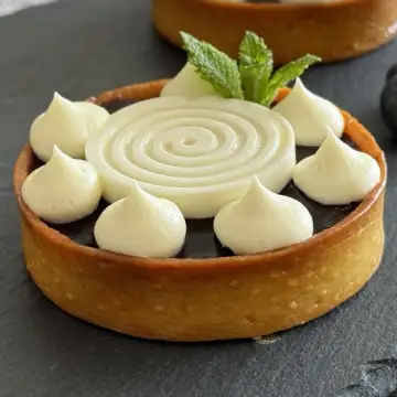 Foto grande del Blueberry-Mascarpone Mini Tart