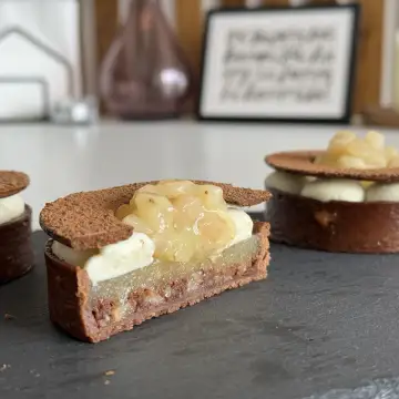 Chocolate-Pear Mini Tart foto 2